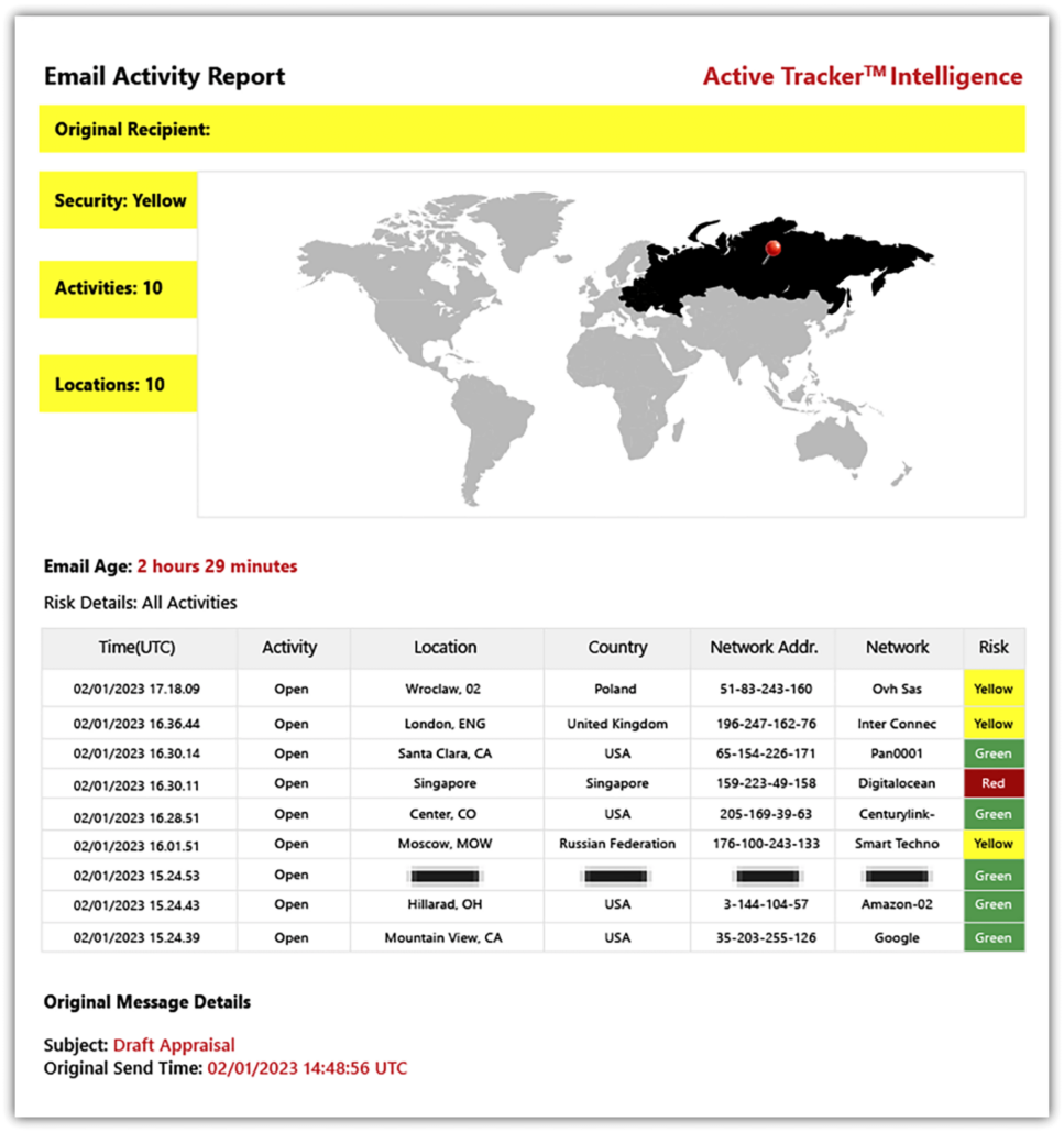 Email Eavesdropping Detection Service Can See Where in the World One’s Email is Being Routed